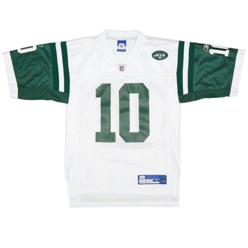 Reebok New York Jets Santonio Holmes Jersey Sz M # 10 PENNINGTON